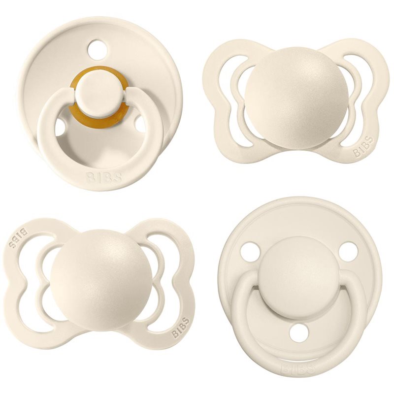 BIBS Try-It Size 1: 0+ months szett gyermekeknek születéstől kezdődően Ivory-Ár