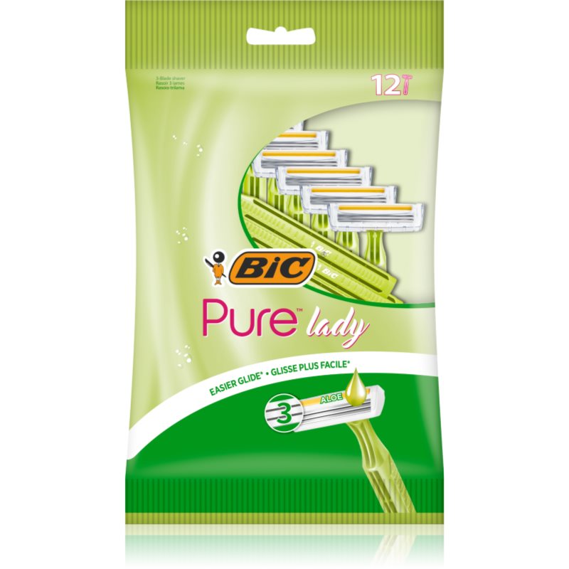 BIC PURE3 Lady eldobható borotvák hölgyeknek 12 db-Ár