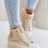 BIG STAR SHOES Bélelt Női Sportcipő Báránytípusú Big Star