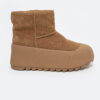 BIG STAR SHOES Bélelt Velúr Hótalpak Platformon Big Star
