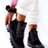 BIG STAR SHOES Bőr Trapper Boots Big Star