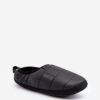 BIG STAR SHOES Férfi felcsúsztatható szigetelt papucs fekete Big Star