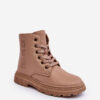 BIG STAR SHOES Gyerek bőr szőrme bélelt csizma Big Star