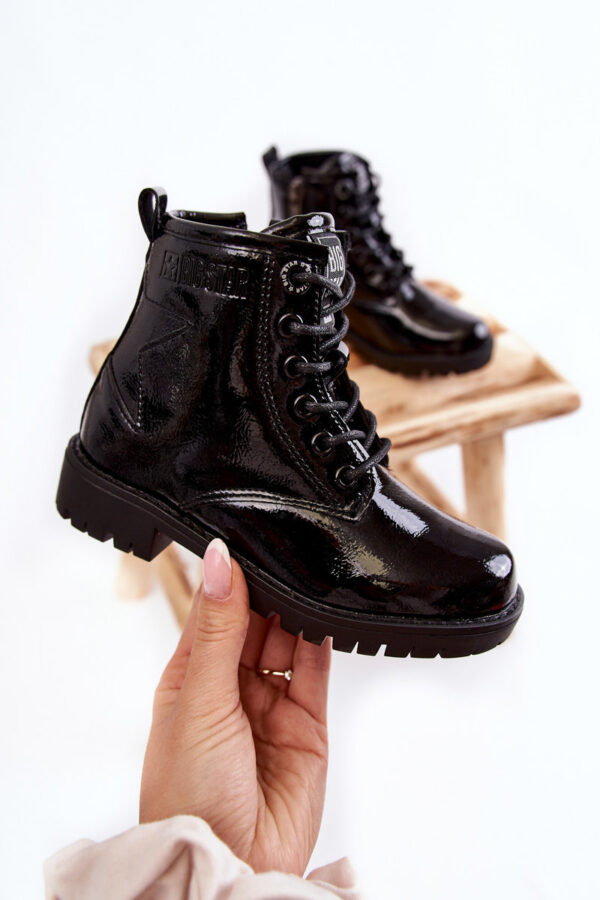 BIG STAR SHOES Gyerek lakkozott meleg csizma Big Star