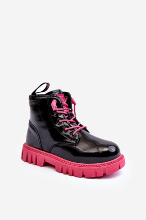 BIG STAR SHOES Gyerek lakkozott szigetelt csizma Big Star