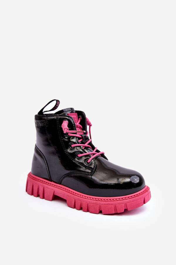 BIG STAR SHOES Gyerek lakkozott szigetelt csizma Big Star