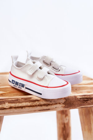 BIG STAR SHOES Gyerek szövet tornacipő tépőzárral BIG STAR