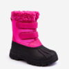 BIG STAR SHOES Gyermek hócsizma fűzős Big Star Fuchsia