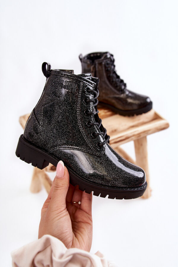 BIG STAR SHOES Gyermek lakkozott meleg csizma Big Star