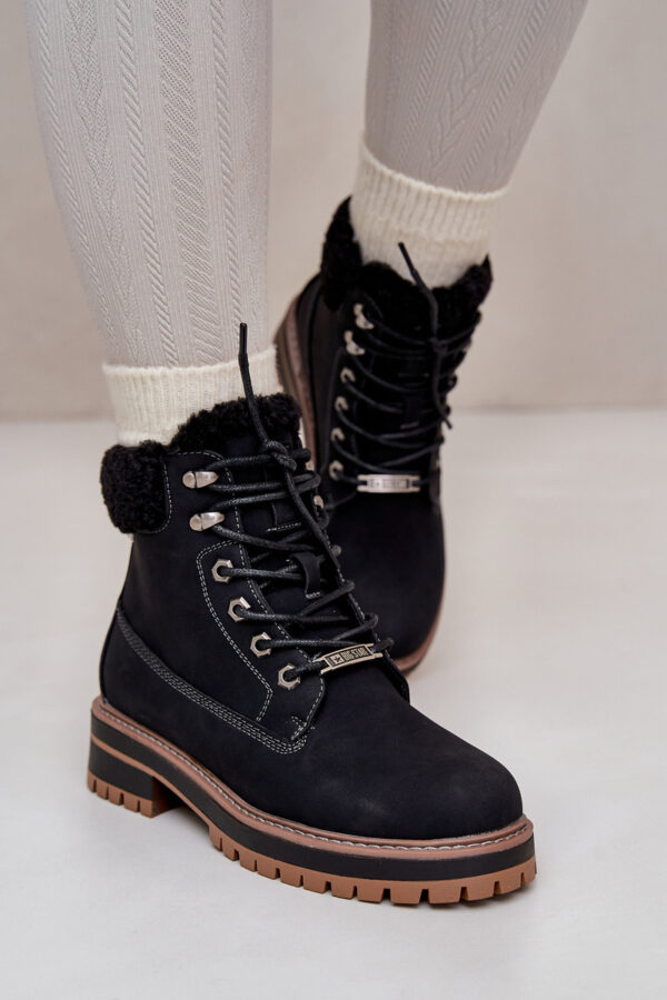 BIG STAR SHOES Meleg női csizma Big Star