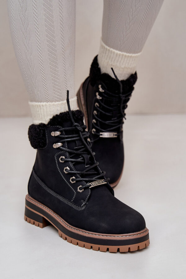 BIG STAR SHOES Meleg női csizma Big Star