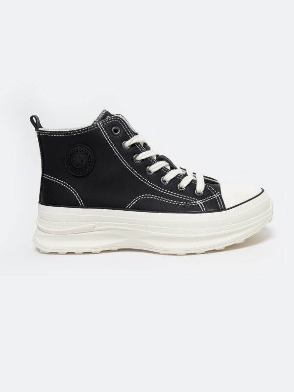 BIG STAR SHOES Meleg női platform cipők Eco Leather Big Star