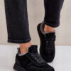 BIG STAR SHOES Női Sneakers Szőrmével És Fényes Elemmel Big Star