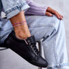 BIG STAR SHOES Női alacsony bőr tornacipő Big Star