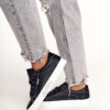 BIG STAR SHOES Női bőr slingback teniszcipő BIG STAR