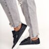 BIG STAR SHOES Női bőr slingback teniszcipő BIG STAR