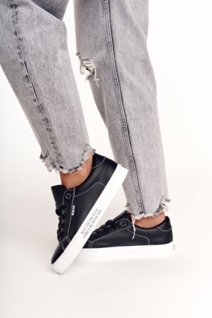 BIG STAR SHOES Női bőr slingback teniszcipő BIG STAR