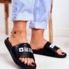 BIG STAR SHOES Női csúszda Big Star fekete GG274040