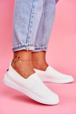 BIG STAR SHOES Női felbújós teniszcipő White Big Star