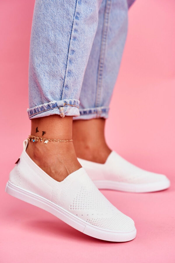 BIG STAR SHOES Női felbújós teniszcipő White Big Star