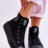 BIG STAR SHOES Női magas tornacipő Big Star