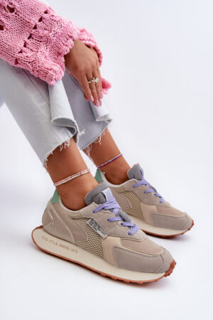 BIG STAR SHOES Női platform tornacipő memóriahab rendszerrel Big Star