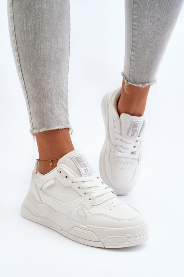 BIG STAR SHOES Női sportcipő cipők Big Star MM274354 fehér