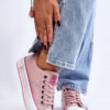 BIG STAR SHOES Női szövet tornacipő a Big Star platformon