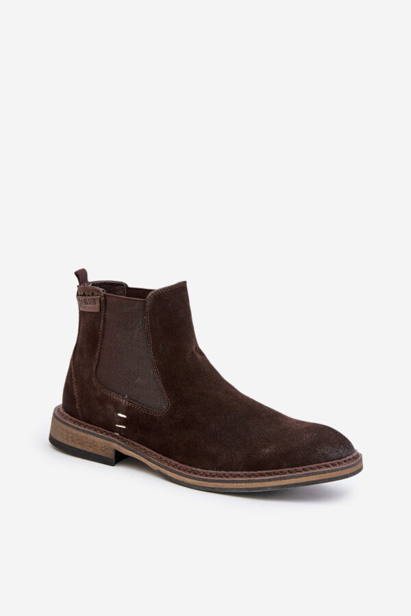 BIG STAR SHOES Velúr bokacsizma férfi Big Star