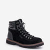 BIG STAR SHOES Velúr szigetelt bokacsizma férfi Big Star