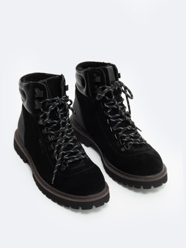 BIG STAR SHOES Velúr szigetelt bokacsizma férfi Big Star