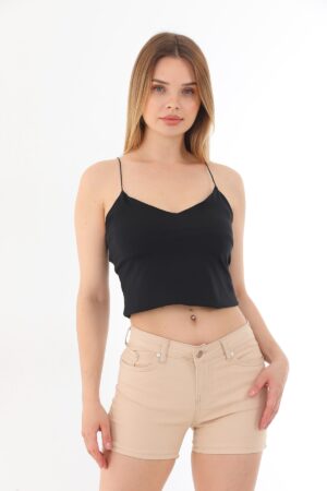BİKELİFE Mini High Waist Lycra stretchy Cotton Shorts & Bermudas