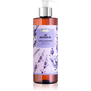 BIOBAZA 3in1 Body&Hair Gel Purple Freshness sampo