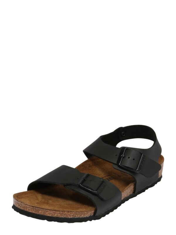 BIRKENSTOCK Nyitott cipők 'New York'  fekete
