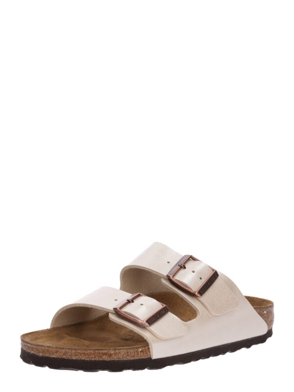 BIRKENSTOCK Papucs 'Arizona'  gyöngyház-fehér