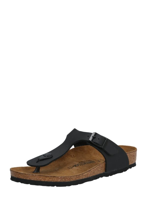 BIRKENSTOCK Strandcipő 'GIZEH'  fekete