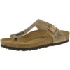 BIRKENSTOCK Ujjelválasztó-pántos szandál 'Gizeh'  barna