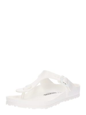 BIRKENSTOCK Ujjelválasztó-pántos szandál 'Gizeh'  fehér-hu