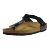 BIRKENSTOCK Ujjelválasztó-pántos szandál 'Gizeh'  fekete-hu