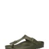 BIRKENSTOCK Ujjelválasztó-pántos szandál 'Gizeh'  khaki-hu