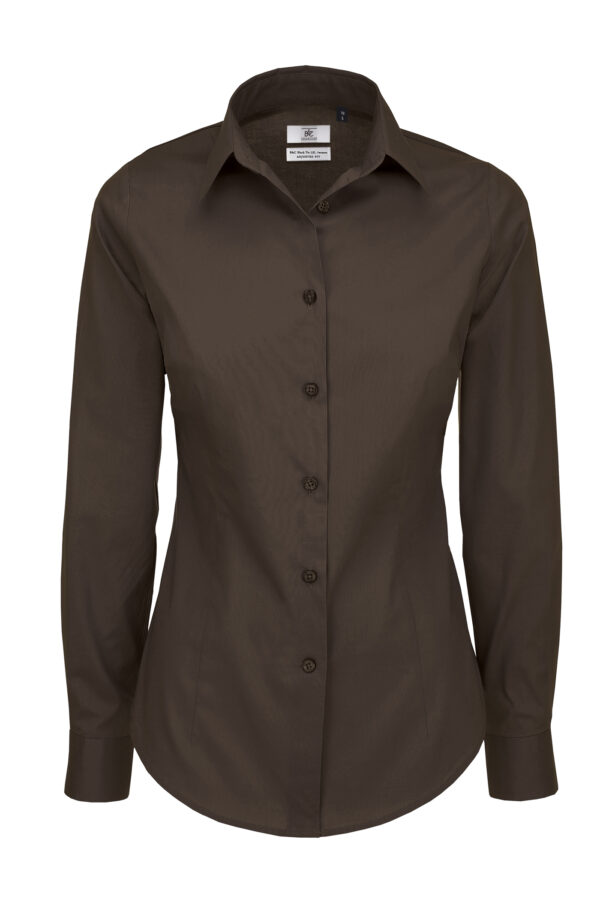 BK15•B&C BLACK TIE LSL /WOMEN