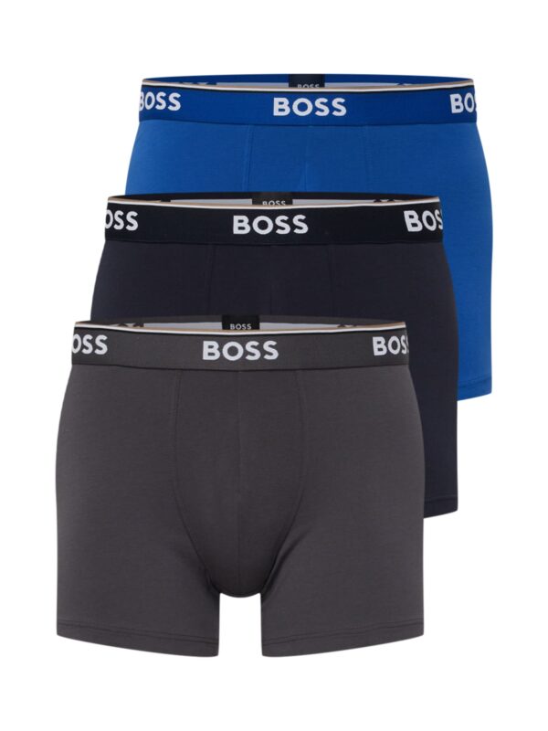 BOSS Boxeralsók 'Power'  indigó / éjkék / sötétszürke / fehér
