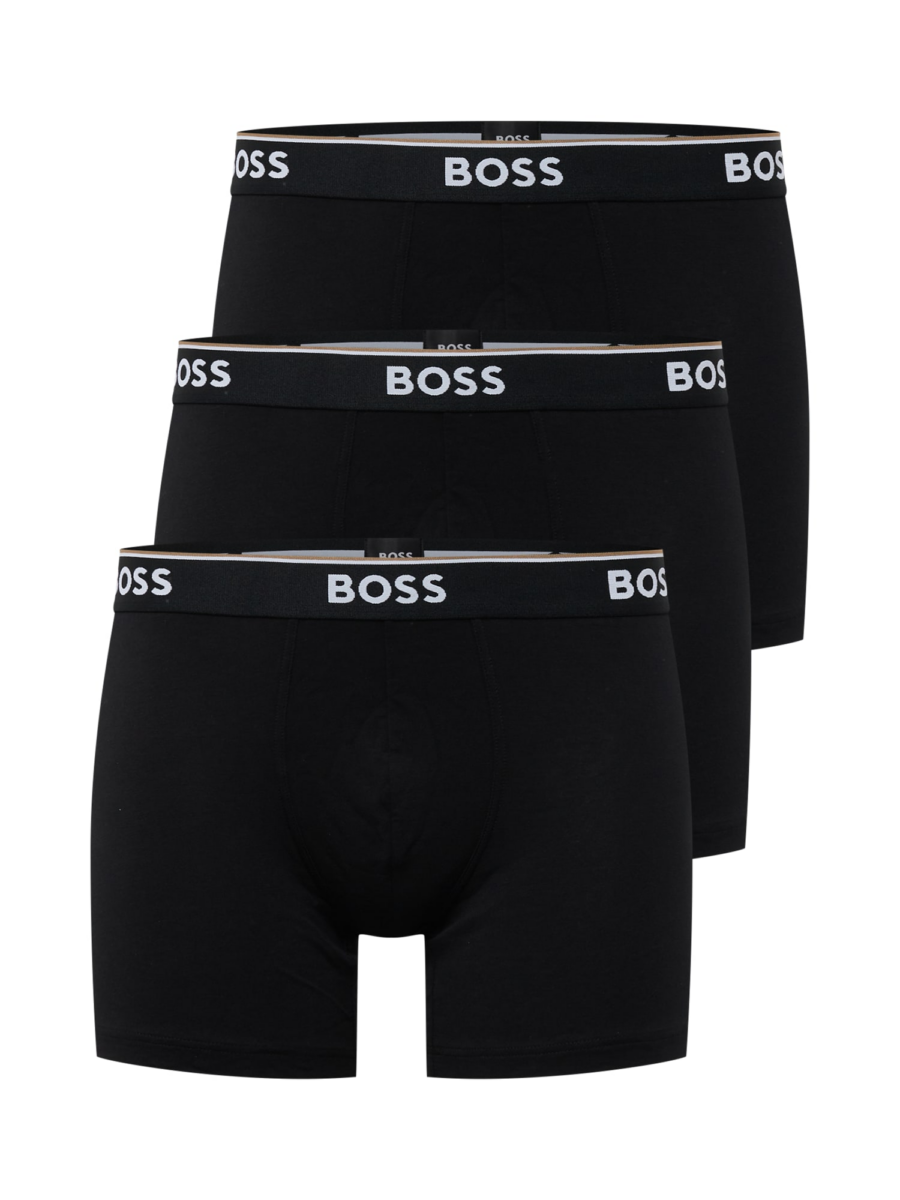 BOSS Boxeralsók 'Power'  világosbarna / fekete / fehér-Hungary