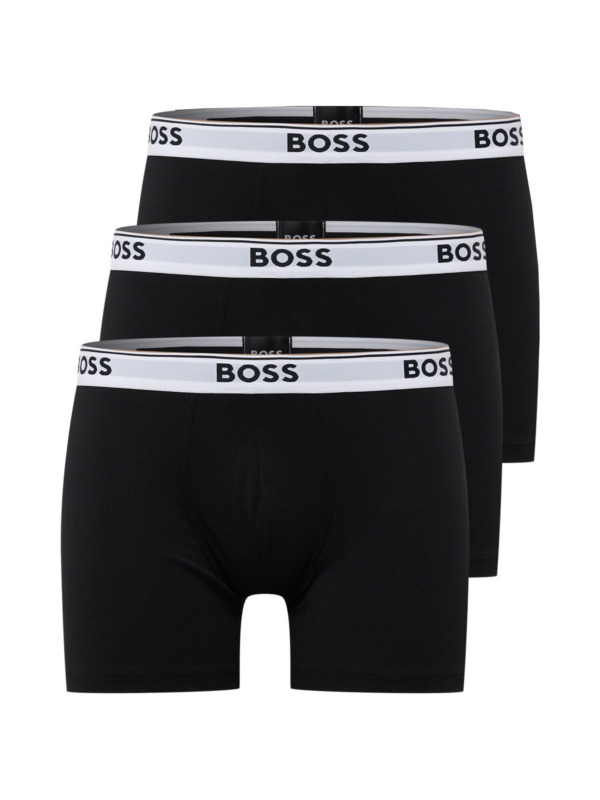 BOSS Boxeralsók 'Power'  világosszürke / fekete / fehér-Hungary