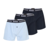 BOSS Boxeralsók  tengerészkék / világoskék / fehér-Hungary