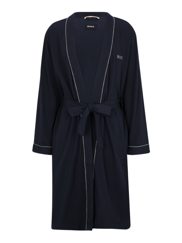 BOSS Hosszú fürdőköpeny 'Kimono'  éjkék / szürke-Hungary