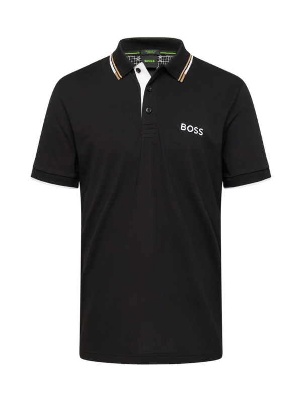 BOSS Póló 'Paddy Pro'  bézs / fekete / fehér-Ár
