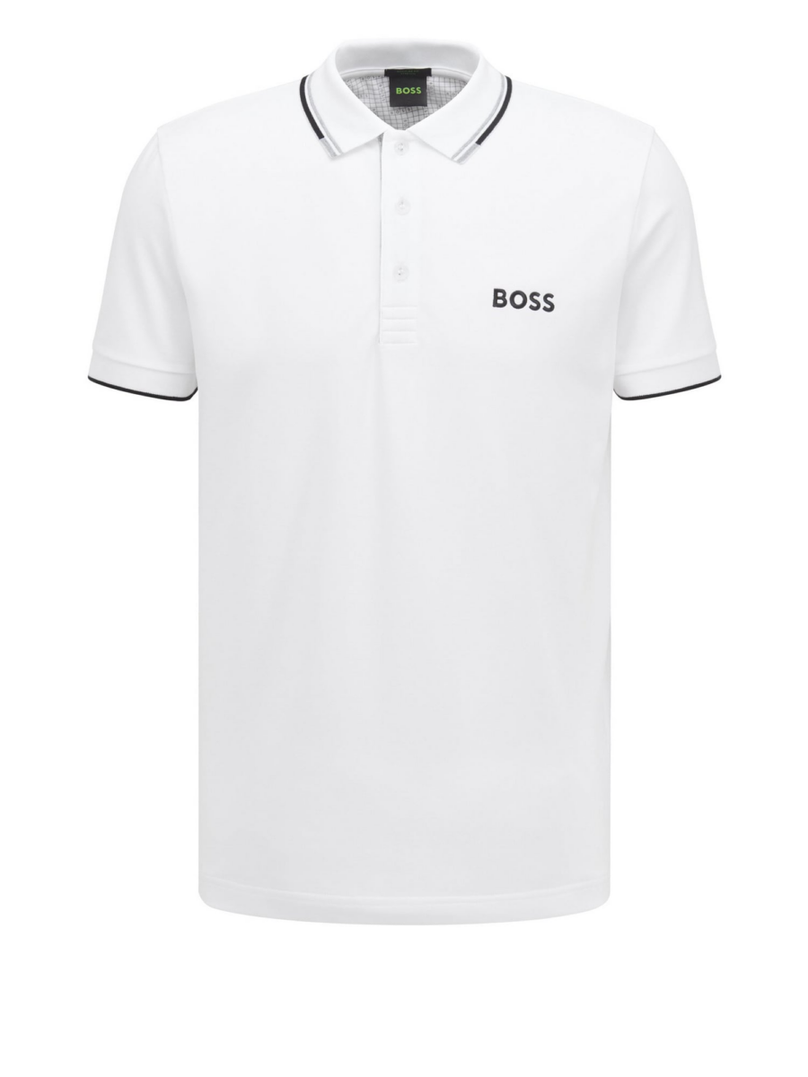 BOSS Póló 'Paddy Pro'  fekete / fehér-Hungary