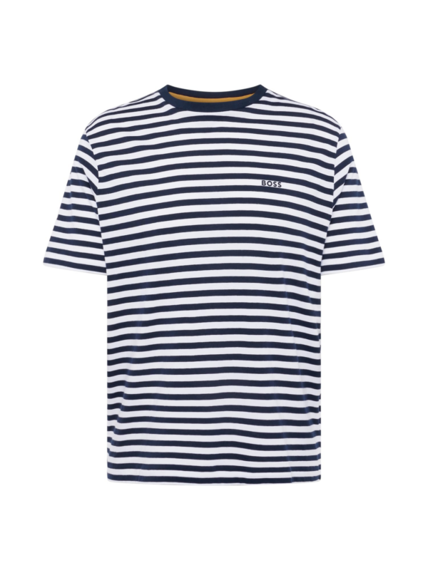 BOSS Póló  tengerészkék / fehér-Ár