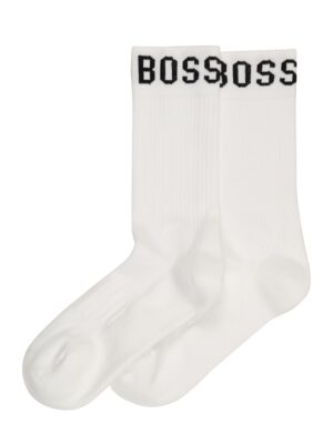 BOSS Zokni  fekete / fehér